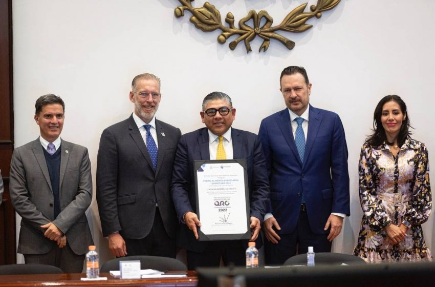 HITACHI ASTEMO RECEIVES QUERETARO’S 2022 BUSINESS MERIT AWARD