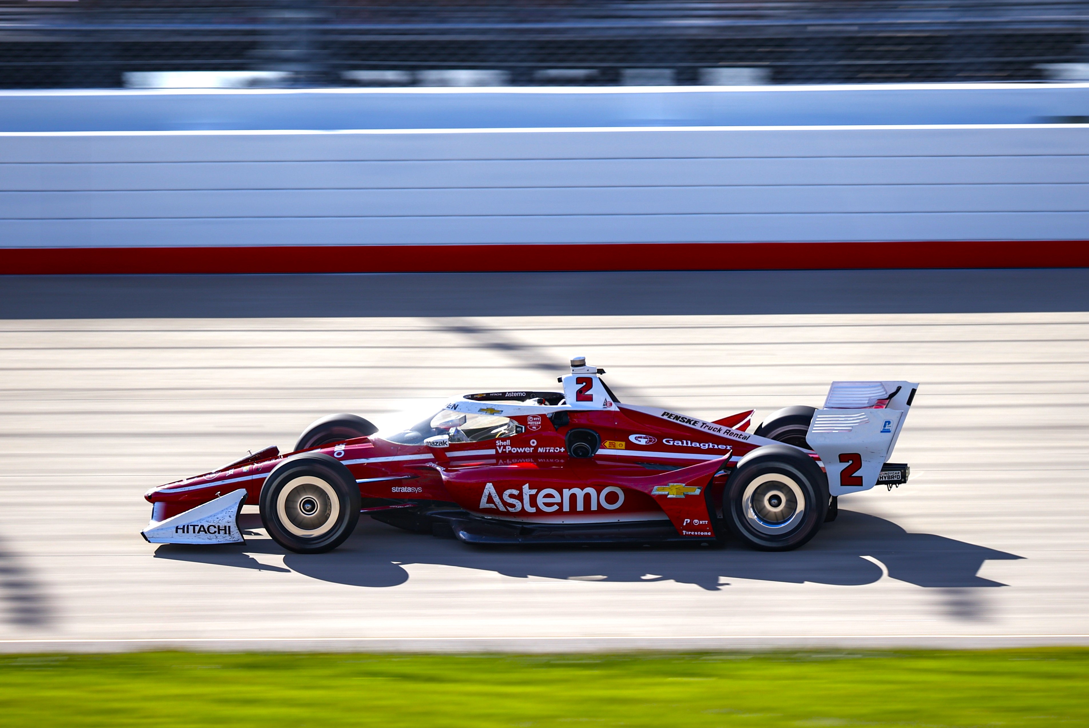 No. 2 Dallara/Chevrolet driven by Josef Newgarden